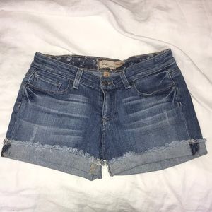 Paige jean shorts size 24
